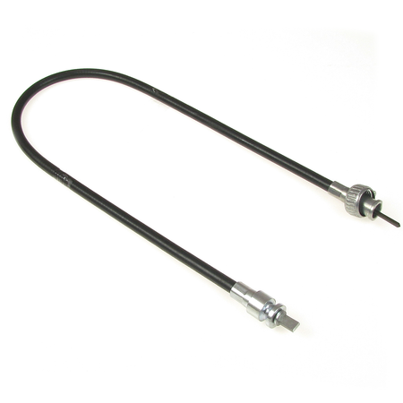 Speedometer cable (560mm) for NSU 201 OSL, 251 OSL - black