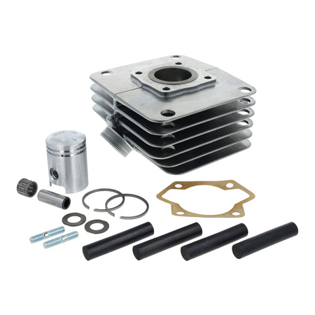 50ccm Cylinder Set for Simson S51, KR51/2, SR50 — Polished Piston Ø38mm