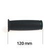 Pair Handlebar Grips, Bulb Shape for Simson SR1/SR2/KR50 Spatz - Black