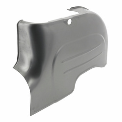 Left cowl part for Simson KR51/1, KR51/2 Schwalbe — unpainted