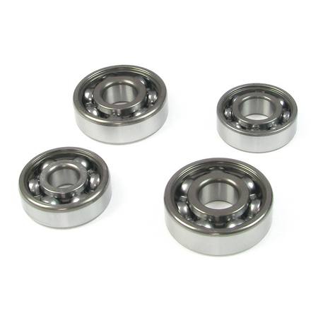 FAG Engine Ball Bearing Set for Simson SR1 SR2 KR50 SR4-1 Spatz (4pc)