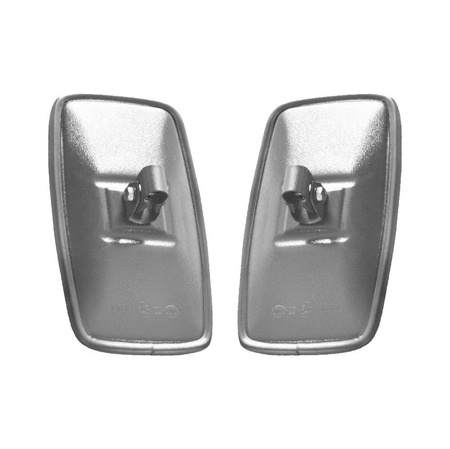 2x 285x155mm Universal Side Mirrors for Truck, Tractor, Excavator, Vintage
