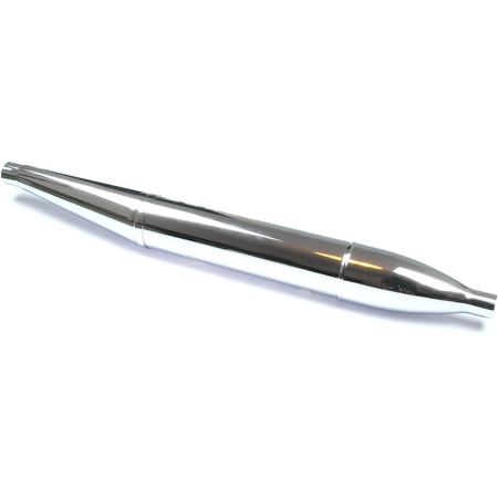 Chrome Exhaust Muffler for MZ RT125/2, 125/3 & IWL Berlin - New