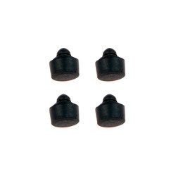 4x rubber buffers rubber mushroom small (type 1) for bench for Simson S51 S70 KR51 SR4-