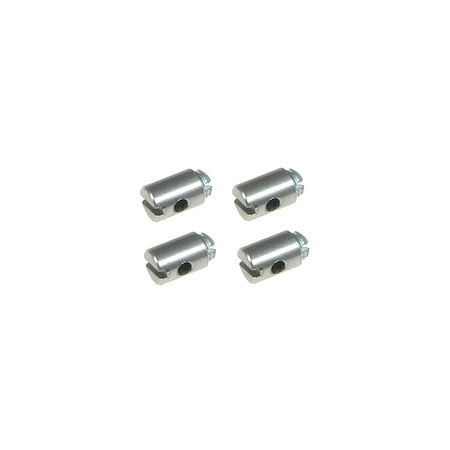 4x 5x7mm Clamp Cable Nipple for Throttle/Bowden Cable - Universal
