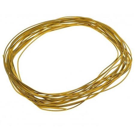 Vehicle Wire 0.5mm² Yellow-Black, 10m for Car/Motorcycle