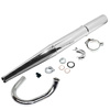 Complete Chrome Exhaust for Simson SR50/SR80 – Top Quality