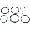 Bowden Cable Set (6pc) for Simson Duo 4/1 – throttle/brake/clutch
