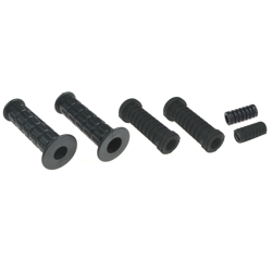 Rubber grips, footrests, kickstart & shift set for Simson S50/S51/SR50/SR4