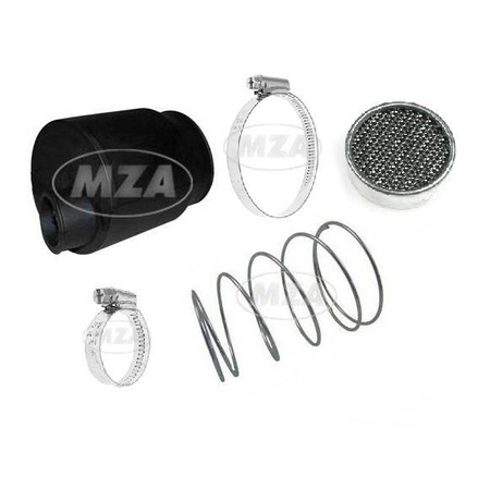 Reservoir + Compression Spring + Air Filter + Clamp for Simson KR51/SR4-2