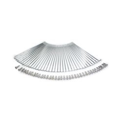 193mm Spoke Set + Nipples for 19" ROMET Wheel, Chrome