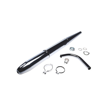 High-Quality Complete Exhaust for Simson KR51/1 SR4 (9-piece)