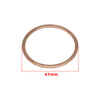 Copper Exhaust Gasket Ø40x47 for MZ ETZ 250/251/301, TS250, ES250, AWO