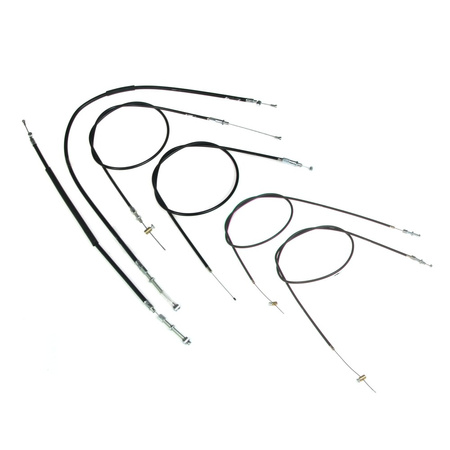 Control Cable Kit for Kreidler Flory MF12 3-Speed Manual Shift (6pc)