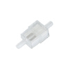 Petrol filter plastic ø6mm for Simson S50 S51 SR50 KR50, MZ - white