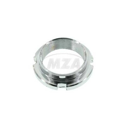 Steering bearing locknut for Simson SL1 KR50 KR51 Schwalbe SR1 SR2 SR4

(70 znaków)