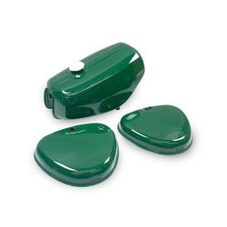 Set Tank + Seitendeckel versiegelt 1.Wahl für Simson S51 S70 - billardgrün
