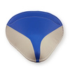 Premium Seat Cover for Simson SR2/SR2E - Blue/Beige