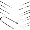Bowden cable kit for NSU OSL 201 with speedo cable (7-piece)