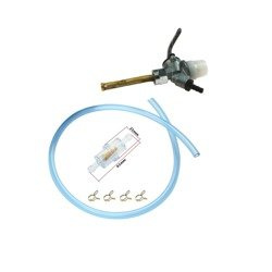 Zestaw kranik benzynowy M16x1 + filtr + wąż do Simson KR51/1 KR51/2 Schwalbe