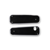 Footboard set for Simson Schwalbe KR51/1 KR51/2 - black