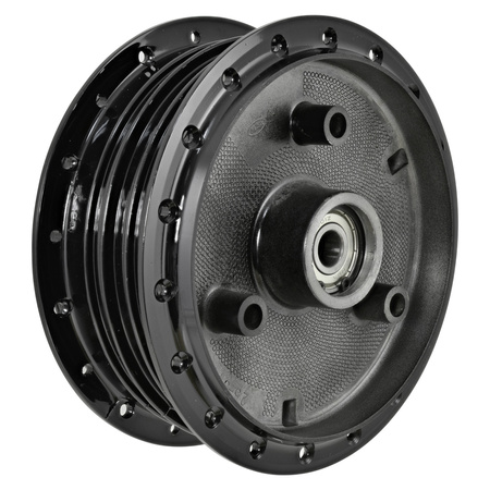 Wheel hub for SIMSON KR51/1, KR51/2, MS50, S50, S51 – black lacquered