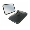 Universal Side Mirror 305x205mm Mount Ø18–20mm L/R Truck/Tractor/Excavator