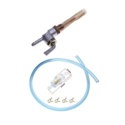 Set Benzinhahn + Filter + Schlauch + Schellen für Jawa Mofa Mokick Moped