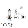 10x żarówka halogenowa H7 12V 55W PX26d z oznaczeniem E w pudełku