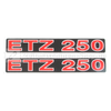 2 pcs x stickers for MZ ETZ 250 telescopic fork | 1.Quality UV-resistant new