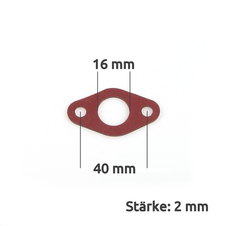 16mm Carb Flange Gasket for Simson S50 S51 SR50 SR80 KR51 Schwalbe SR4-2