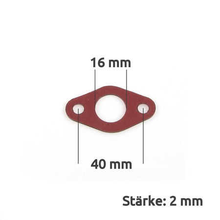 Flange gasket ø16mm carburettor for Simson S50 S51 SR50 SR80 KR51 Schwalbe SR4-2