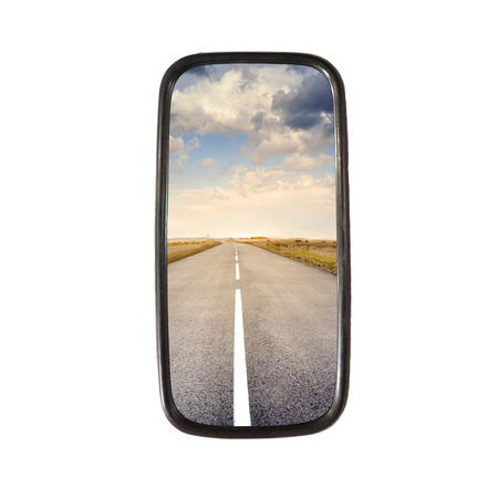 2x Universal Side Mirrors L+R 375x185 Ø14-22 for Motorcycle