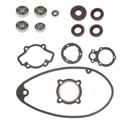 Sealing set + bearings FAG + Simmerrings motor for MZ RT125 / 1 125/2