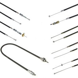 Bowden cable kit for NSU OSL 201 with speedo cable (7-piece)