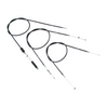 Bowden Cable Set for Kreidler Florett RMC K54/421 (3pc) - Black