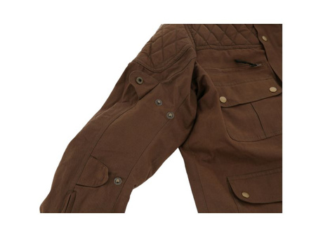 Motorcycle jacket for SIMSON in brown, size L - Functional outdoor jacket