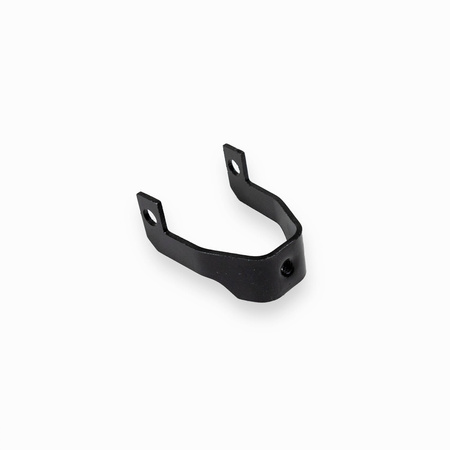 Front mounting clamp for heat shield - Simson S51/S53/S70/S83 Enduro, black
