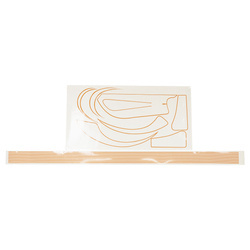 Simson SR2 Sticker Set: Stripe Kit & Decal Lettering