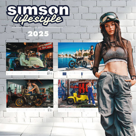 SIMSON Kalender 2025 – Kultklassiker und ihre kreativen Macher im Rampenlicht