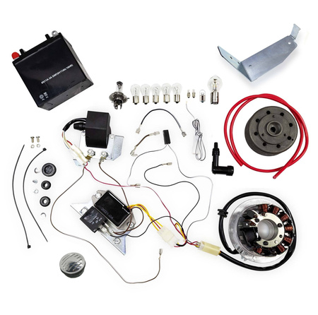 Zündanlage elektronische Umrüstsatz 12V E-Zündung f. Simson KR51/2 Schwalbe M5xx