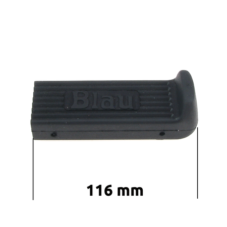 Gumy podnóżka profil box niebieski do DKW SB, Zündapp DB200 - modele przedwojenne