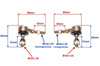 ATV Tie Rod Ball Joint Set for 110-200cc Kids Quad