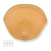 Simson SR1 seat cover (split rivets), brown