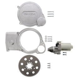 Set Elektrostarter Anlasser für PVL + EMZA Zündungen M531-M541 - Simson S51 SR50