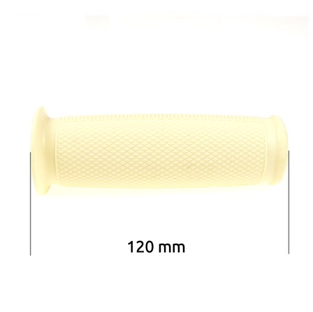 Beige Handlebar Grips (Pair) for Simson SR1/SR2/KR50 Spatz