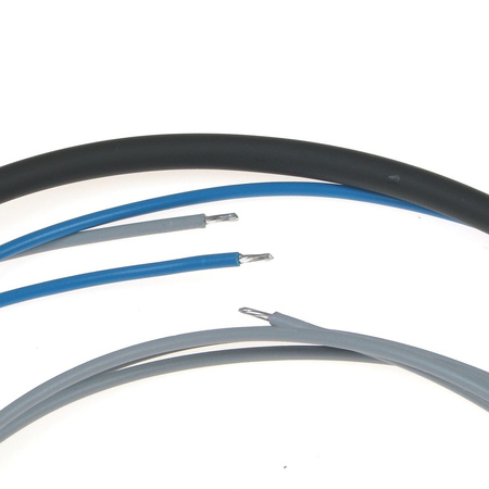 NSU Quickly N/S/L wiring harness, color wiring diagram, black