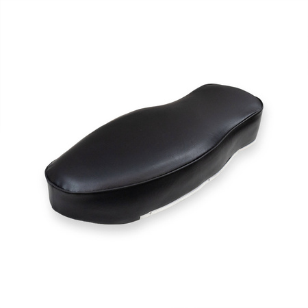 Short smooth seat for Simson KR51/1 Schwalbe SR4-2 Star w/ aluminum trim