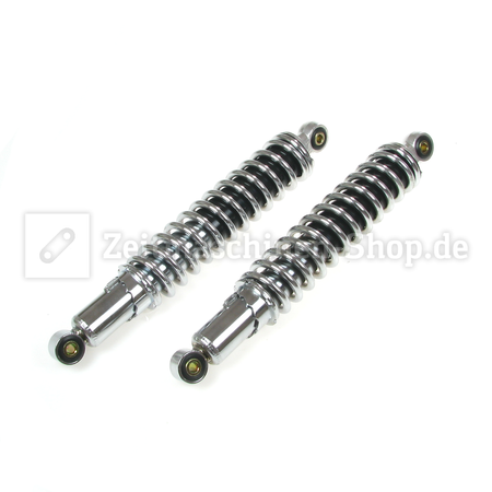 Shock absorber chrome 335mm adjustable struts for Simson S50 S51 S70 E S83 SR50