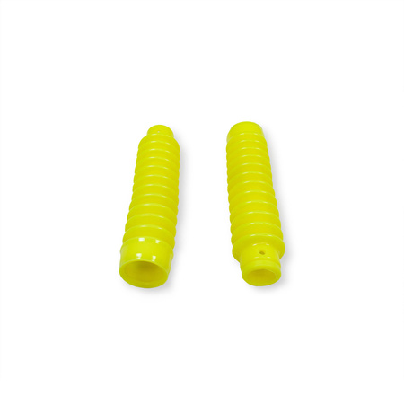 2x Fork Gaiters for Simson S50/S51/S53/S70/S83/SR50 - Neon Yellow
